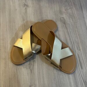 West Loop Gold Women's Sandals